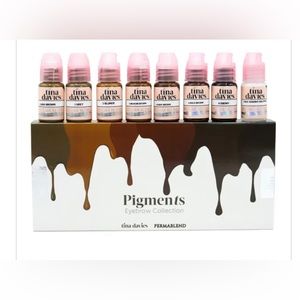 Tina Davies brow pigment set
